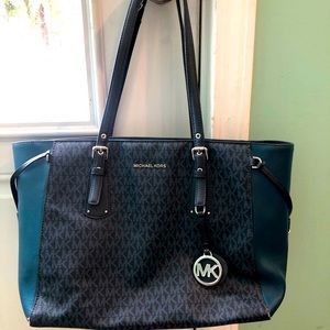 Michael Kors Blue and Navy Tote!